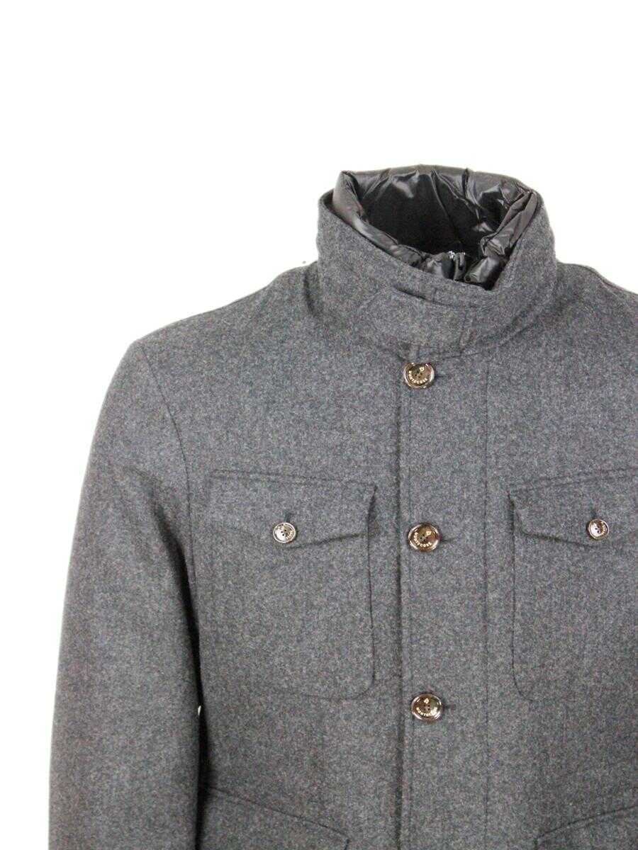 Geci MONTECORE Montecore Jackets GRIGIO LAVA Barbati (BM 18701979) 4