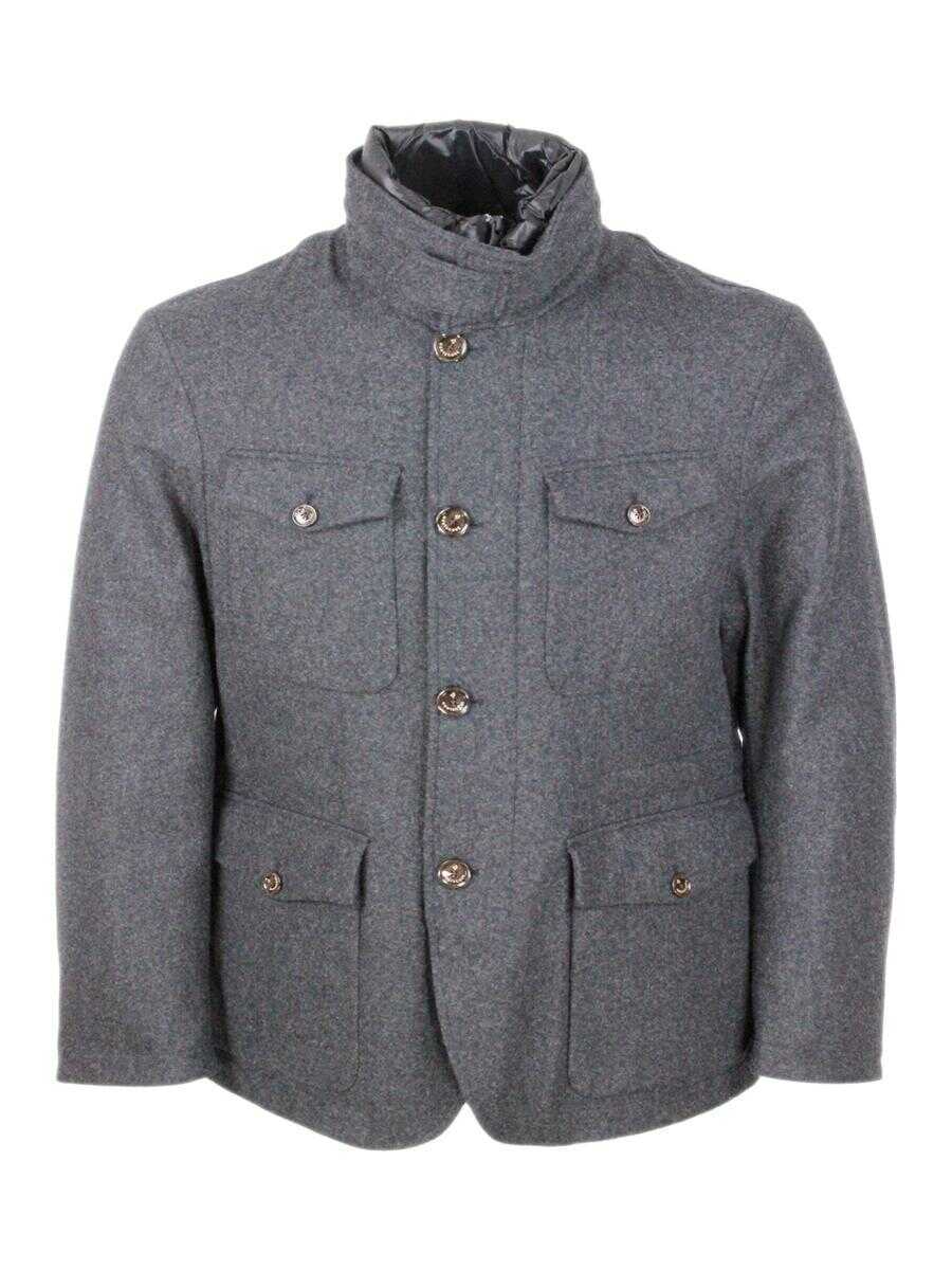 Geci MONTECORE Montecore Jackets GRIGIO LAVA Barbati (BM 18701979) 1