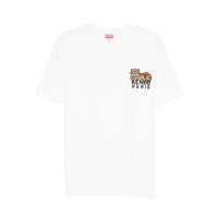 Tricouri Kenzo "Gots Happy Tiger" Embroidered Classic T-Shirt Clothing Femei