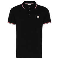 Tricouri Polo Moncler Moncler Logo Cotton Polo Shirt