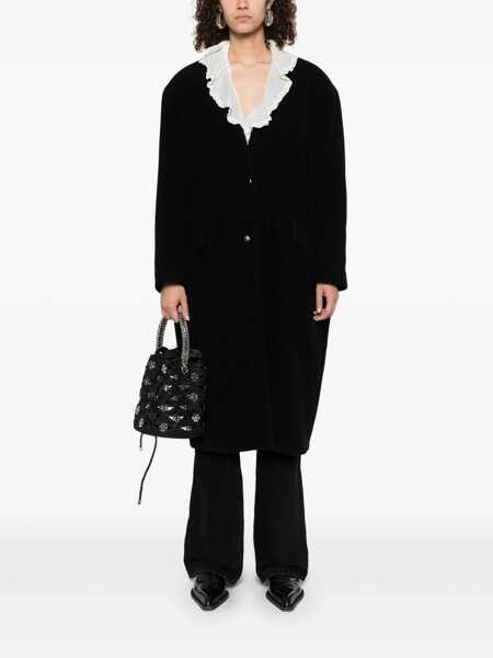 Paltoane Isabel Marant Isabel Marant toile Florane Coat Black Femei (BM 18702579) 2