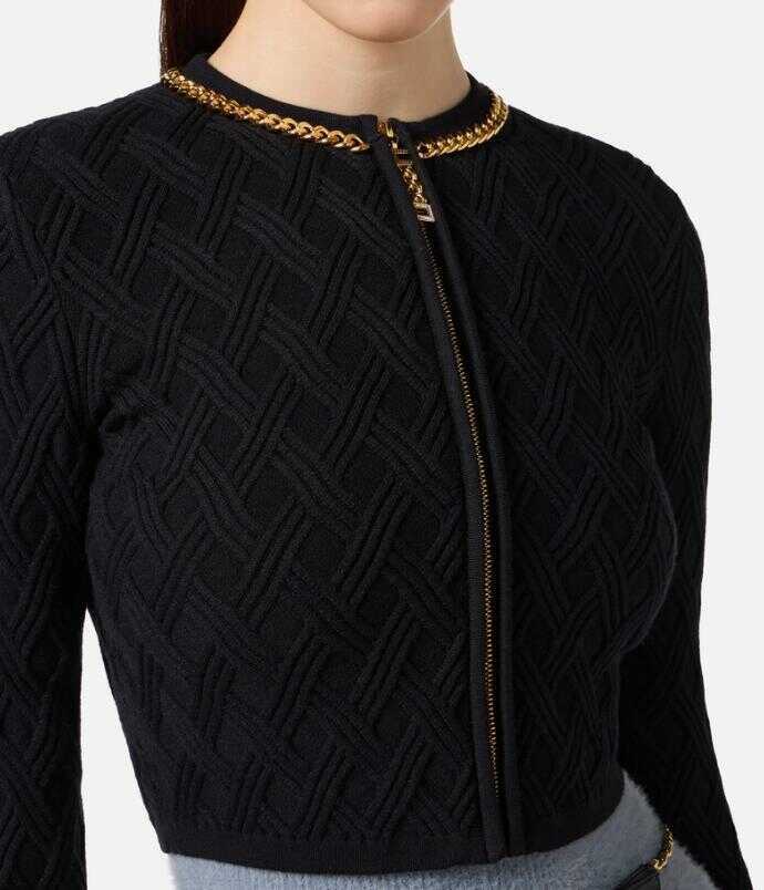 Pulovere Elisabetta Franchi Elisabetta Franchi Sweaters Black Femei (BM 18702735) 2