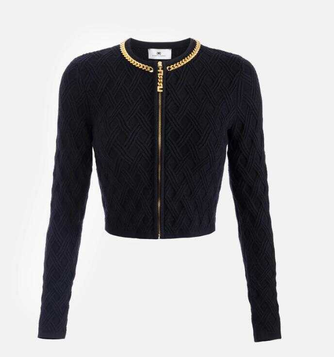 Pulovere Elisabetta Franchi Elisabetta Franchi Sweaters Black Femei (BM 18702735) 1