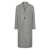Thom Browne Thom Browne Unconstructed Elongated Coat Check Hunting Tweed Clothing Black