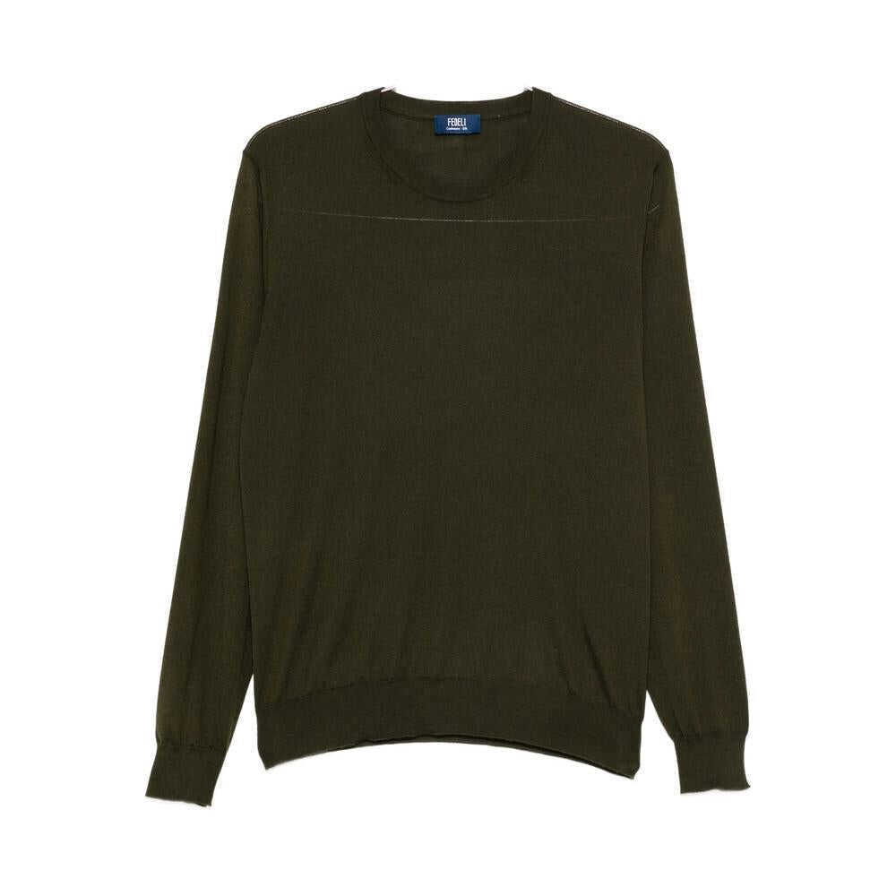 Pulovere Fedeli Fedeli Sweaters & Knitwear GREEN Barbati (BM 18702828) 1