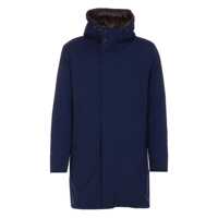 Geci Parka Herno "Keystone" Faux Fur Linen Parka Jacket Clothing Barbati