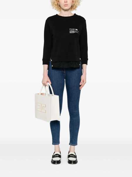 Blugi Elisabetta Franchi Elisabetta Franchi Jeans Navy Femei (BM 18702993) 2