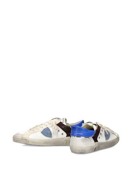 Sneakers Philippe Model Philippe Model Sneakers 2 MIXAGE POPBLANC BRUN BLUET Barbati (BM 18703065) 4