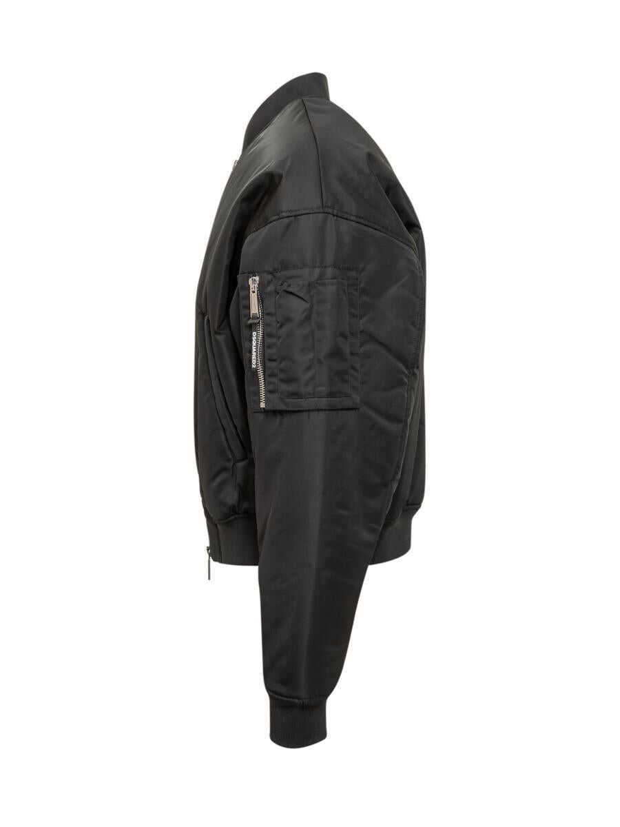 Bomber jacket DSQUARED2 DSQUARED2 Dsquared2 Bomber Jacket Black Barbati (BM 18703350) 3