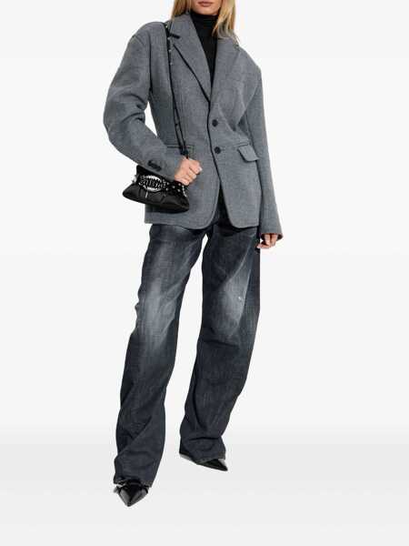 Geci DSQUARED2 DSQUARED2 Relaxed Double Jacket Clothing GREY Femei (BM 18703392) 2