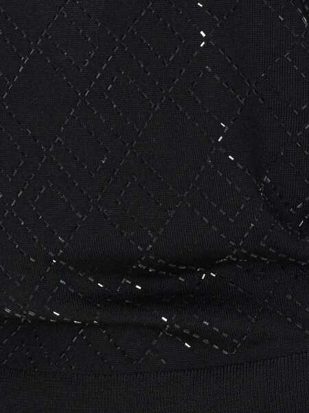 Topuri Elisabetta Franchi Elisabetta Franchi Top Black Femei (BM 18703515) 3