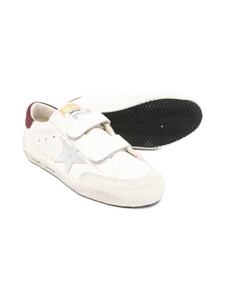 Sneakers Golden Goose OLD SCHOOL LEATHER UPPER AND TOE LAMINATED STAR SUEDE PENSTAR HEEL AND SPUR SIGNATURE FOXING SNEAKERS White Fete (BM 18703872) 2