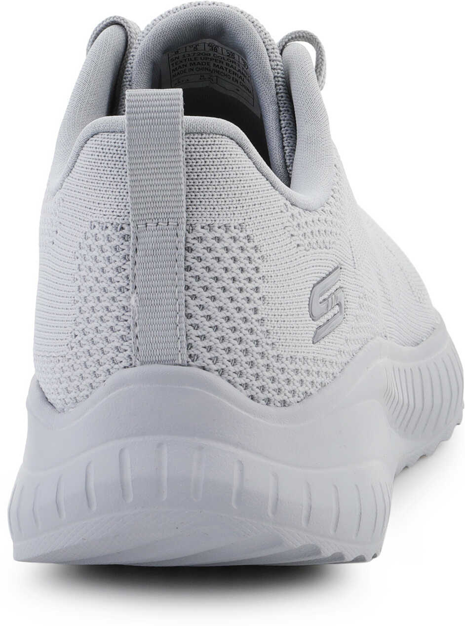 Sneakers SKECHERS Bobs Squad Chaos - Face Off Light Gray Grey Femei (BM 18703888) 5
