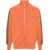 AUTRY Solid Color Sweatshirt With Zip Closure And Contrasting Deta Orange