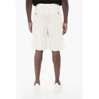 Pantaloni scurti Brunello Cucinelli pentru Barbati - Pantaloni scurti Brunello Cucinelli Corduroy Chinos Pants White Barbati (BM 18704011) - B-mall.ro