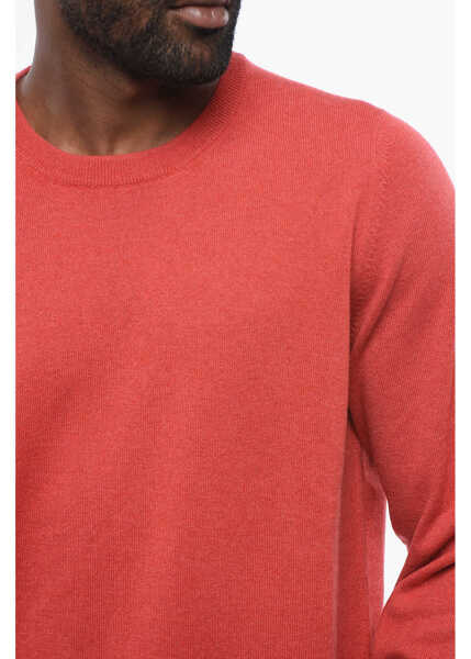 Pulovere Brunello Cucinelli Crew Neck Pure Cashmere Sweater Red Barbati (BM 18704071) 3