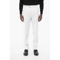 Pantaloni casual Single-Pleated Linen Pants With Hidden Closure Barbati