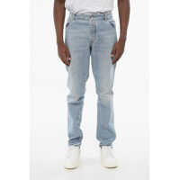 Blugi slim fit Light Wash Slim Fit Denims With Belt Loops 16Cm Barbati