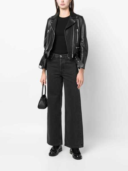 Blugi skinny A.P.C. Elizabeth Jeans BLACK Femei (BM 18704149) 2