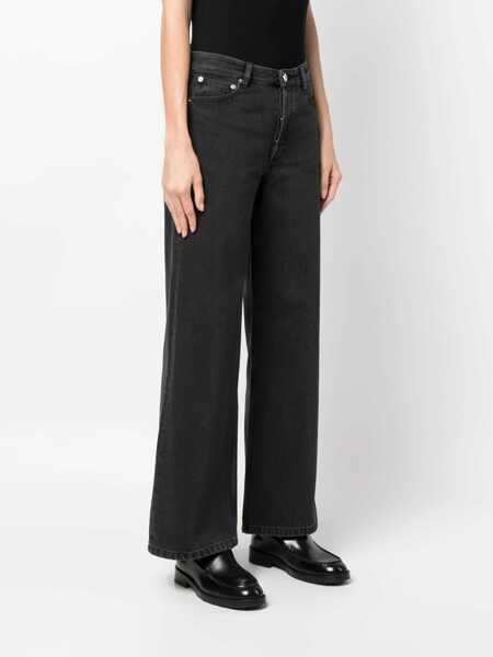 Blugi skinny A.P.C. Elizabeth Jeans BLACK Femei (BM 18704149) 3