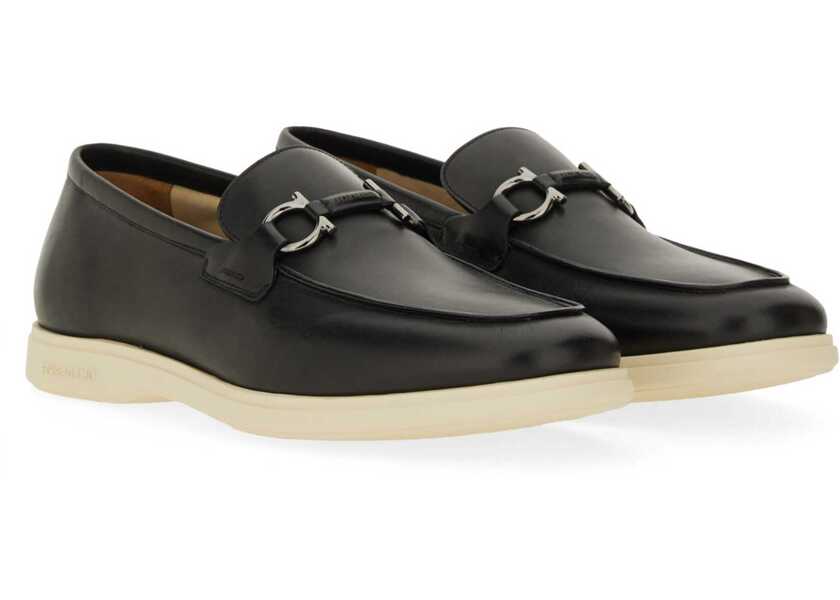 Mocasini Ferragamo Moccasin Gancini BLACK Barbati (BM 18704152) 2