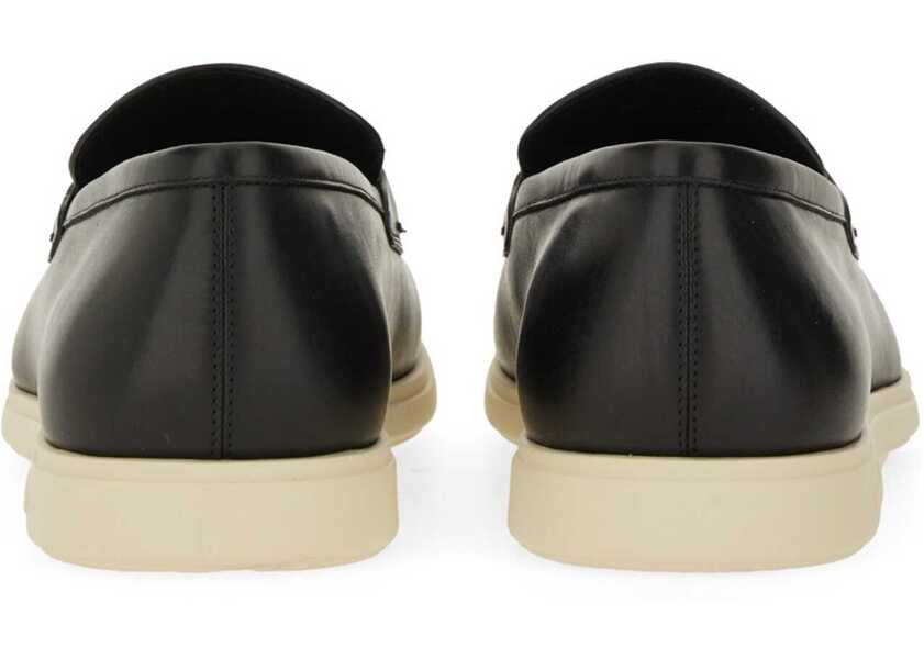 Mocasini Ferragamo Moccasin Gancini BLACK Barbati (BM 18704152) 3