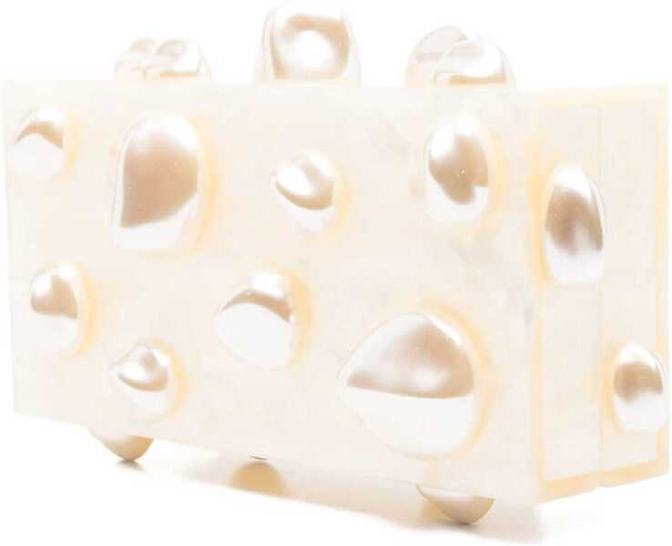 Genti mini CULT GAIA Clutch Bag Orbs IVORY Femei (BM 18704182) 3