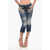 DSQUARED2 Distressed Skinny Denims With Star Detail Blue