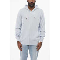 Pulovere Pure Cashmere Hooded Sweater With Full Zip Barbati
