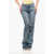 COPERNI Mid Washed Open Knee Bootcut Denims 24Cm Blue