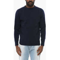 Pulovere Wool Crew-Neck Sweater With Ribbed Edges Barbati