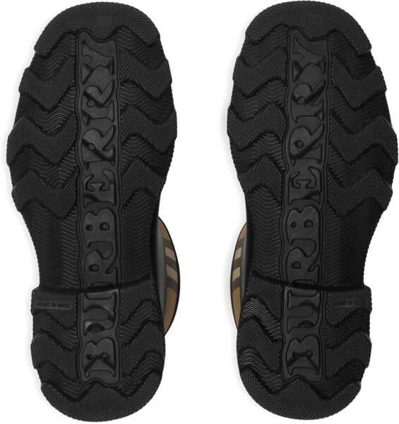 Bocanci casual Burberry Marsh Stamp Ankle Boots BLACK Barbati (BM 18704410) 4