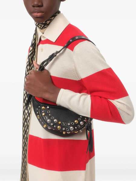 Genti de mana Valentino Garavani Nellcte Fanny Pack NERO Barbati (BM 18704422) 3