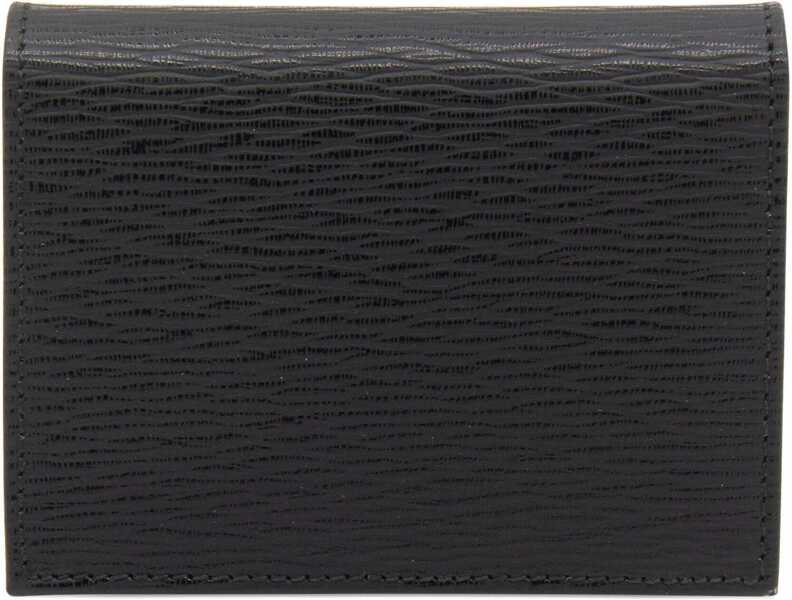 Portofele Ferragamo Gancini Card Holder NERO Barbati (BM 18704425) 5