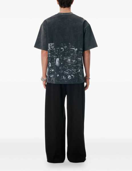 Tricouri Alexander Wang T-Shirt With Rhinestones BLACK Femei (BM 18704554) 3