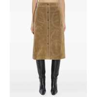 Fuste Elen Suede Skirt Femei