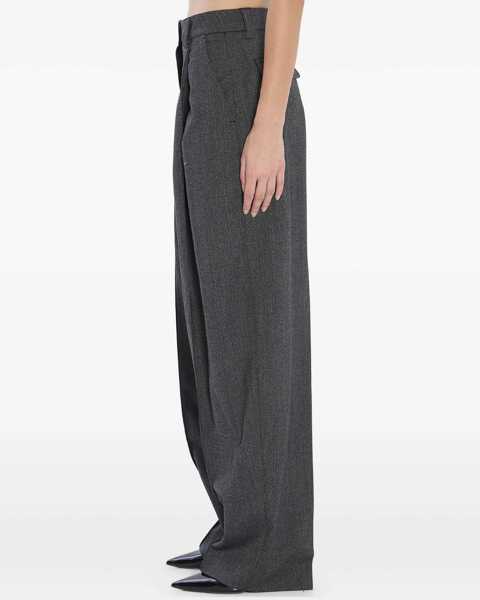Pantaloni casual The Latest Cara Pants GREY Femei (BM 18704605) 3