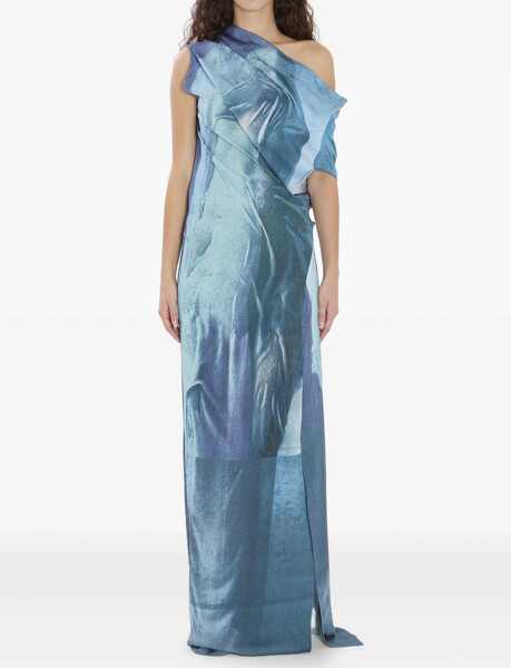 Rochii elegante Jean Paul Gaultier Water Long Dress BLUE Femei (BM 18704614) 2