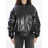 Bomber jacket Leather Bomber Jacket Femei