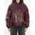 Salvatore Santoro Leather Bomber Jacket BORDEAUX