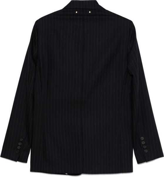Sacouri Golden Goose Pinstripe Blazer BLUE Femei (BM 18704665) 2