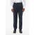 Brunello Cucinelli Double-Pleated Cotton Blend Pants With Pinstriped Pattern Blue