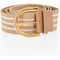 Curele Pinstriped Woven Belt Femei