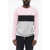 EDEN&nbsp;PARK Long Sleeve Color Block Twickers Crew-Neck T-Shirt Pink