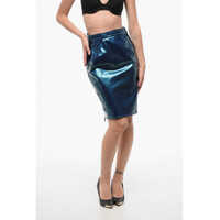 Fuste casual DSQUARED2 Leatherette Zipped Skirt