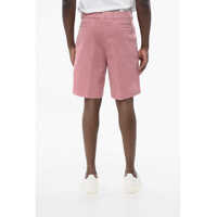 Pantaloni scurti pentru Barbati - Pantaloni scurti Brunello Cucinelli Twill Cotton Chinos Shorts Pink Barbati (BM 18705049) - B-mall.ro