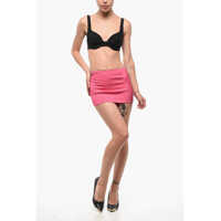 Fuste scurte Dama - Fuste scurte DSQUARED2 Side-Zipped Mini Skirt Pink Femei (BM 18705061) - B-mall.ro