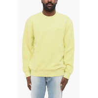 Bluze de trening Brushed Cotton Duster Script Crew-Neck Sweatshirt With Embro Barbati