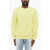 Carhartt Brushed Cotton Duster Script Crew-Neck Sweatshirt With Embro Yellow