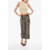 Imbracaminte Dama pagina 397 - Bluze Balmain Knitted Crop Top With All-Over Monogram Beige Femei (BM 18705139) - B-mall.ro